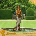 Garden Bronze Mermaid Fountain GBF-G015V